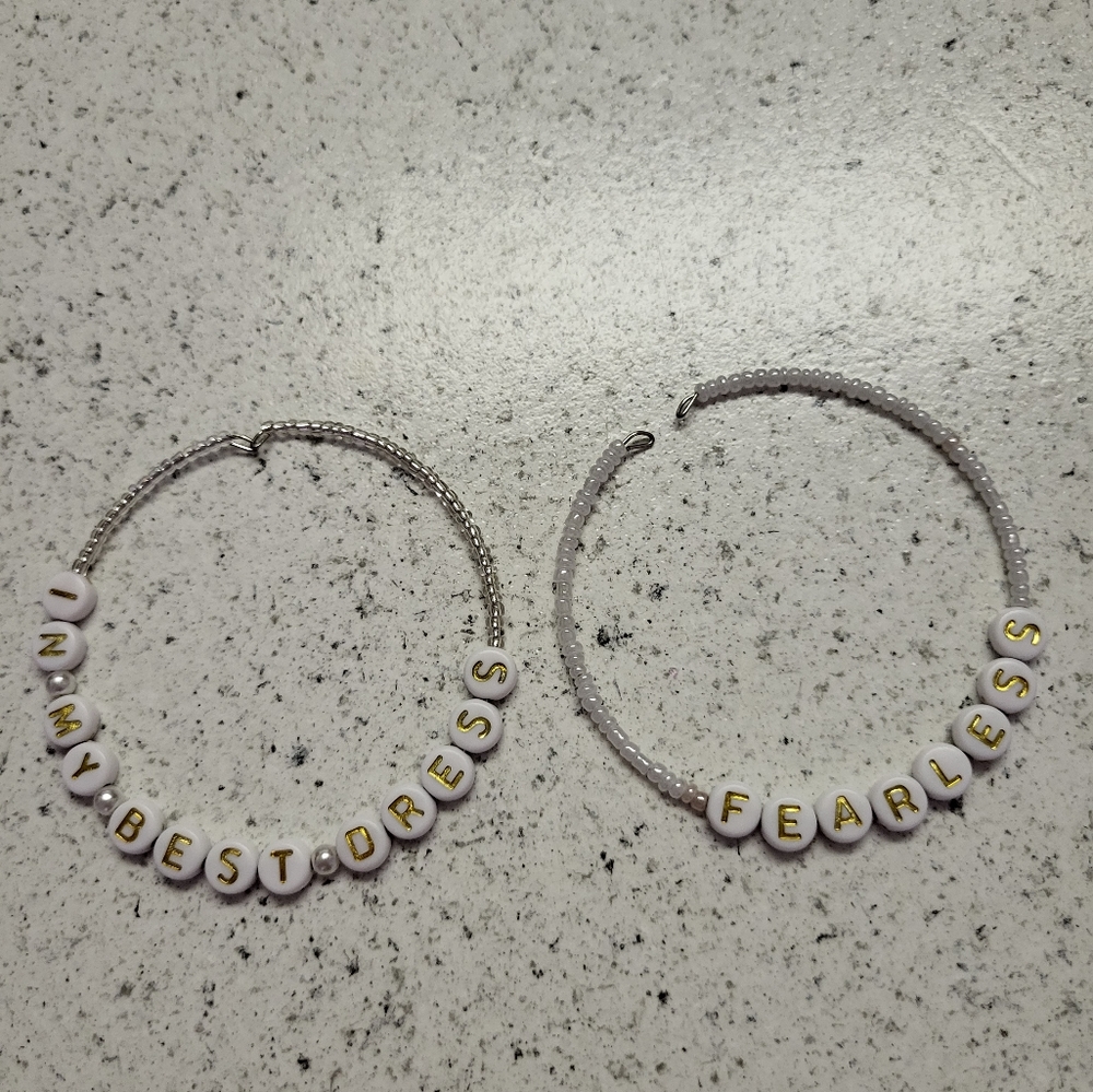 In My Best Dress, Fearless - Taylor Swift Eras Tour Friendship Bracelets